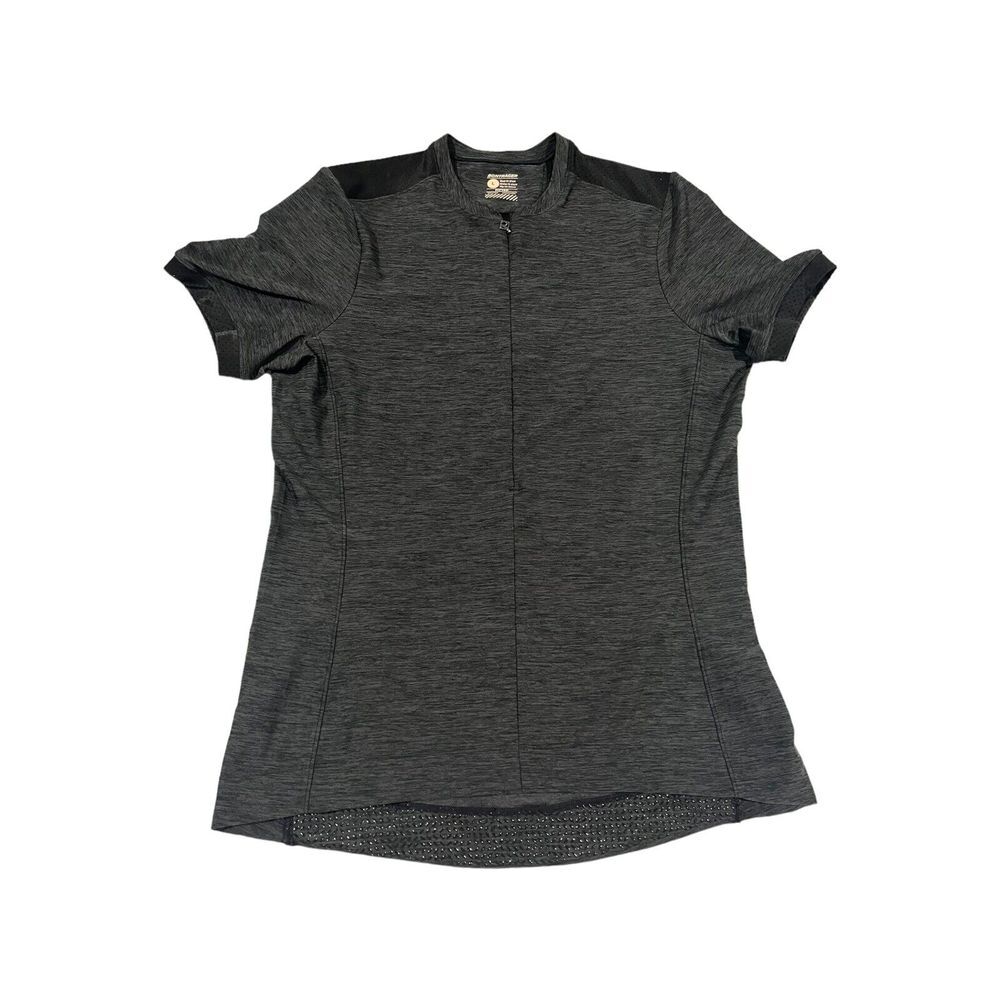 Bontrager Women's Jersey Gray‎ Cap Sleeve Pockets Size Large - Picture 3 of 15